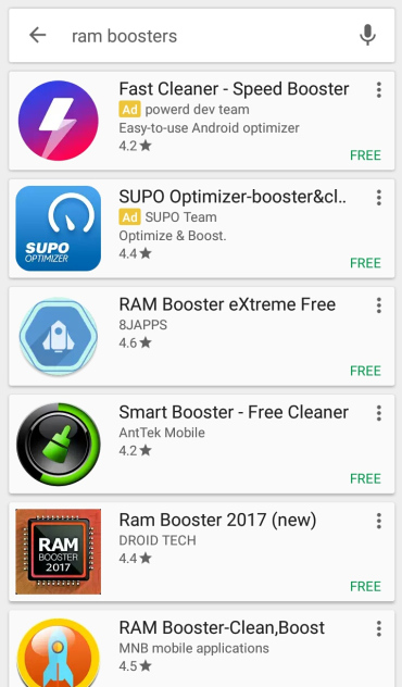 do we really need ram booster and cache cleaner apps
