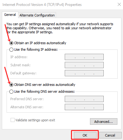 wifi connected, no internet