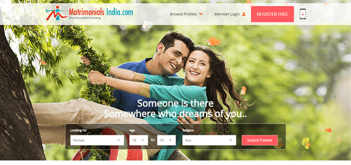 best matrimonial sites in india