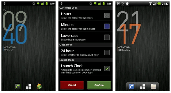 best clock widgets for android