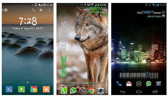 best clock widgets for android