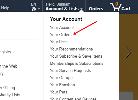 amazon order not received