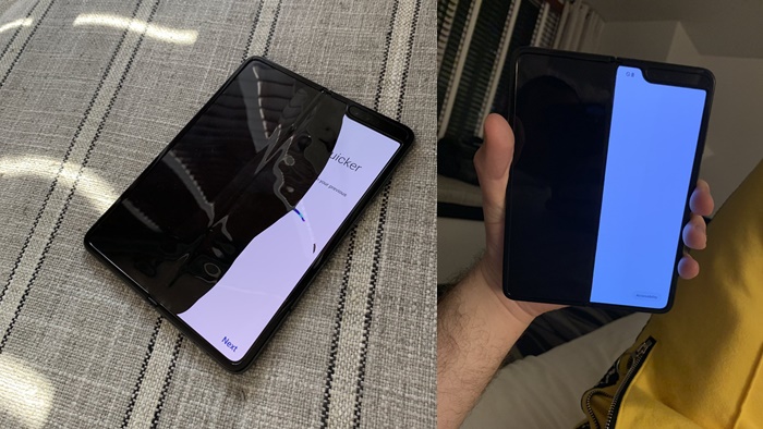 galaxy fold display issues