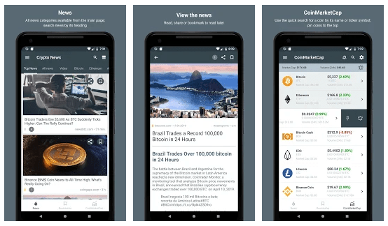 Cryptocurrency News Apps