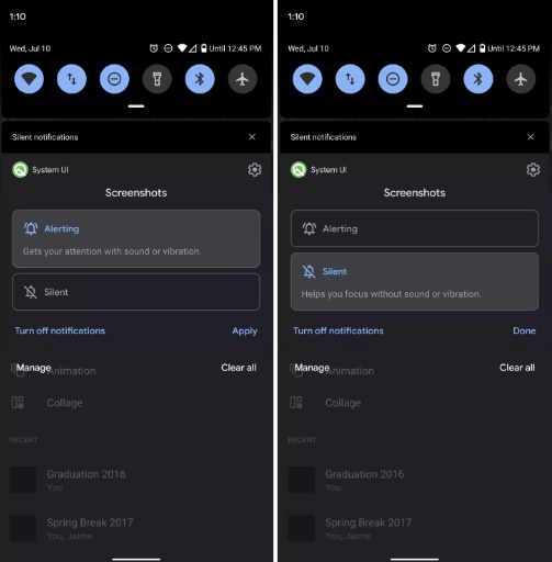 android q notifications