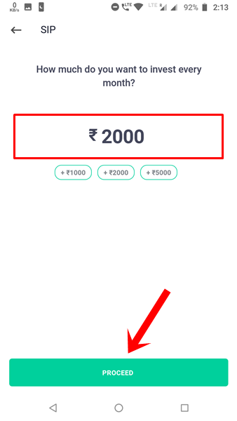 Enter Amount Start SIP Online