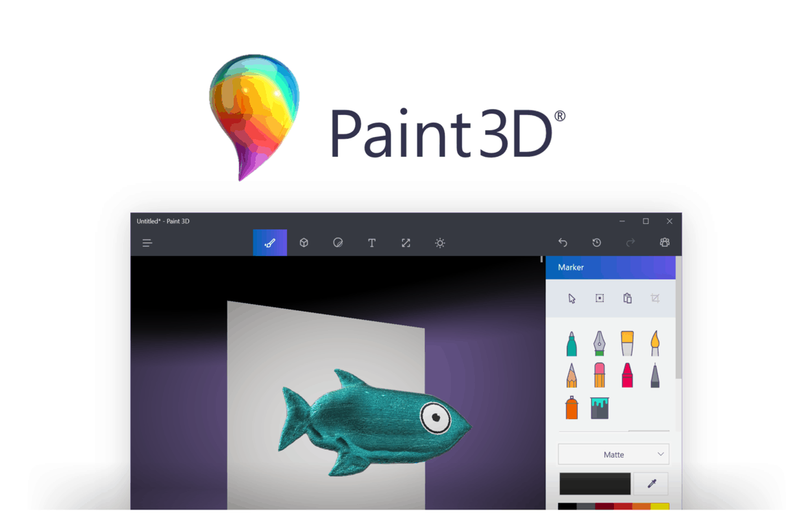 windows 10 paint 3d