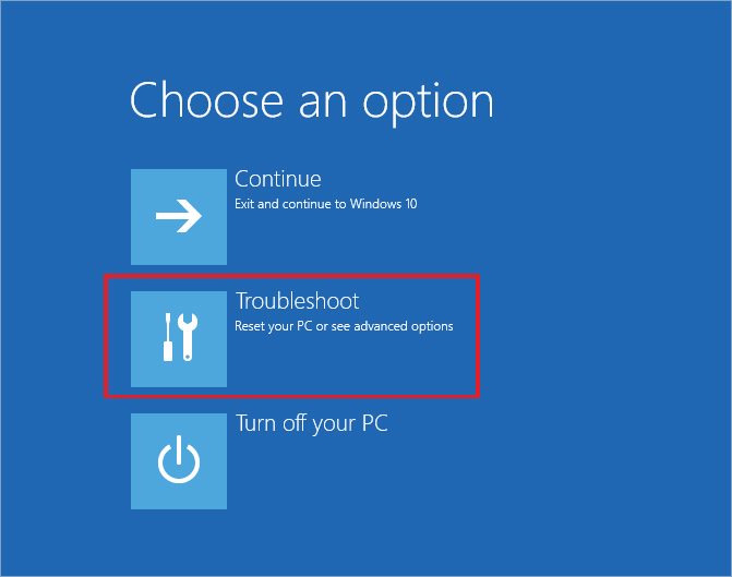 Troubleshoot Windows 10