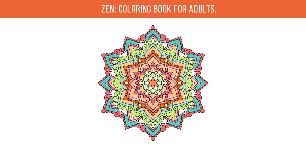 Zen coloring book for adutls