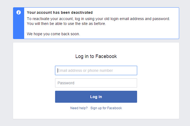 video of how to deactivate facebook account