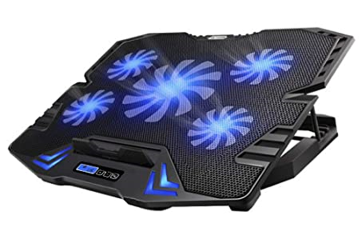 TopMate C5 10-15.6-inch Gaming Laptop Cooler Cooling Pad