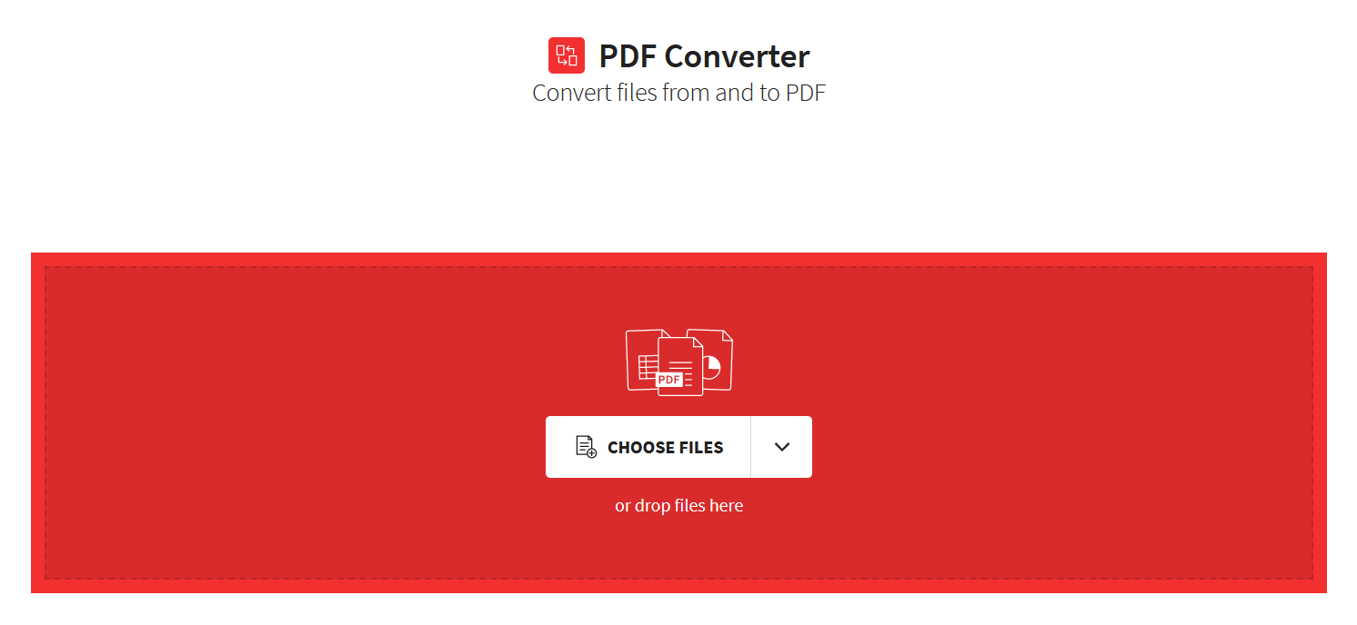 Convert PDF online