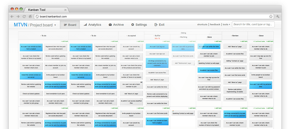 kanban tool