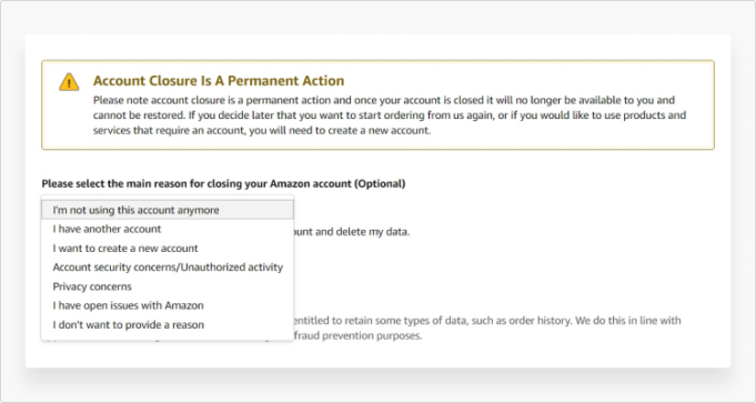 How to Delete Amazon Account Permanently – Tech4Fresher