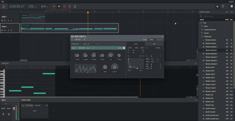 beat maker software on google chrome webstor